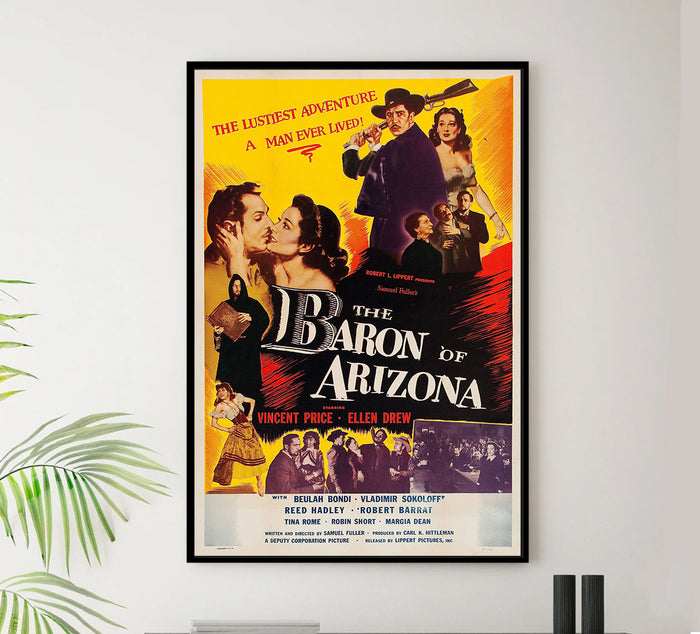 The Baron of Arizona 1950 - US - v1 - Classic Movie Poster