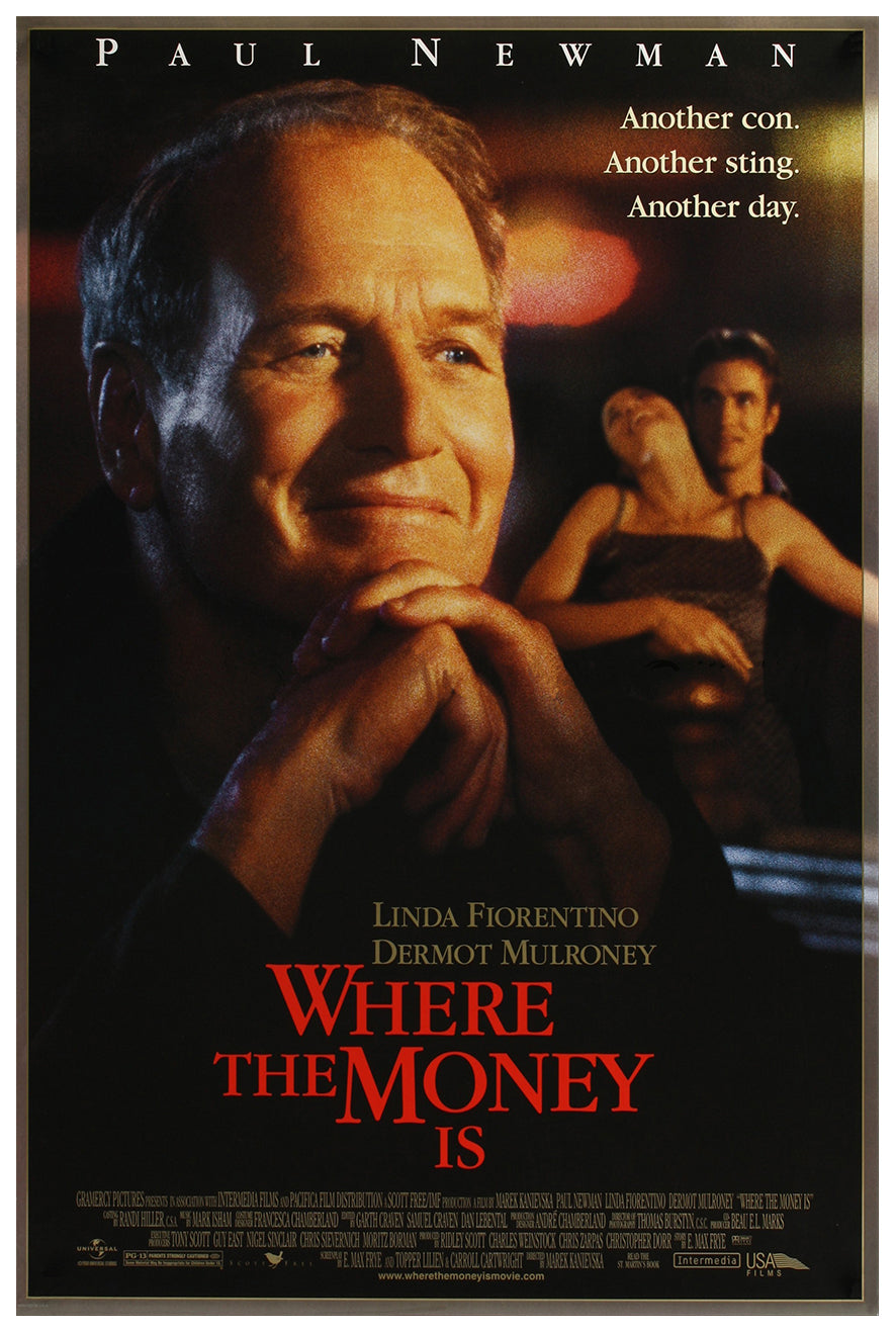 Where the Money Is 2000 - Paul Newman - US - Classic Movie Poster