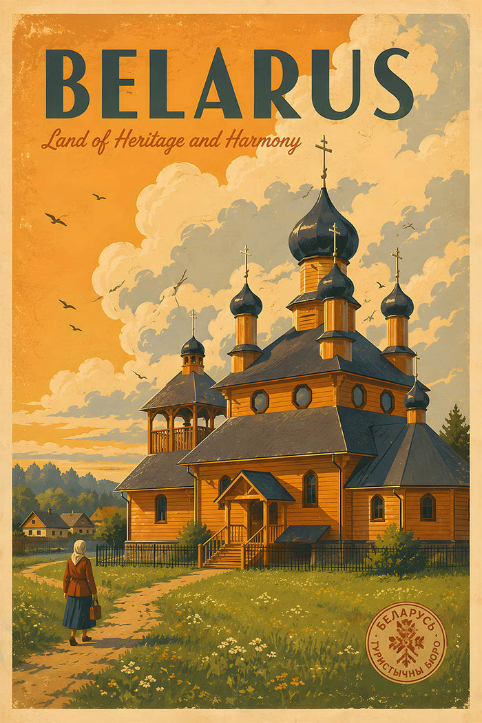 Belarus - Tourism - v1 - Vintage Travel Poster