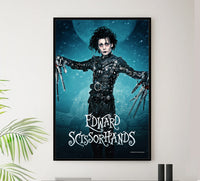 Edward Scissorhands 1990 - US - v9 - Classic Movie Poster