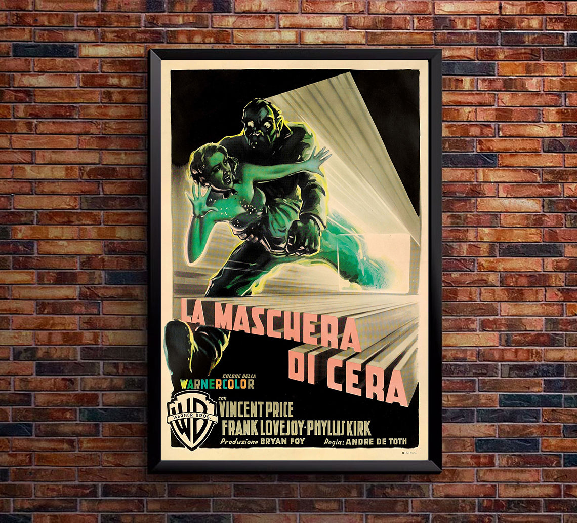 House of Wax 1953 - Italy - v1 - Classic Movie Poster