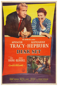 Desk Set 1957 - US - v3 - Classic Movie Poster