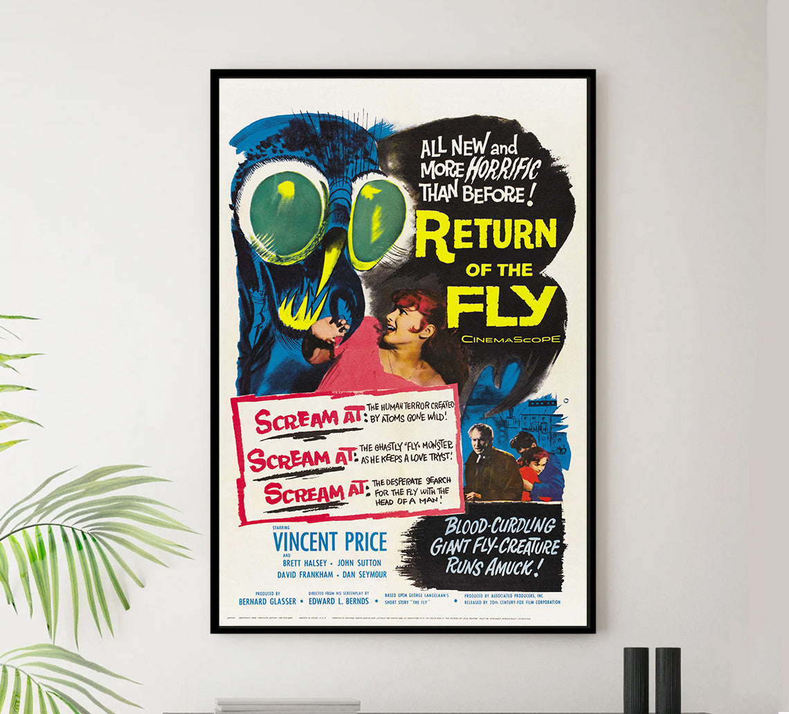 Return of the Fly 1959 - US - v1 - Classic Movie Poster