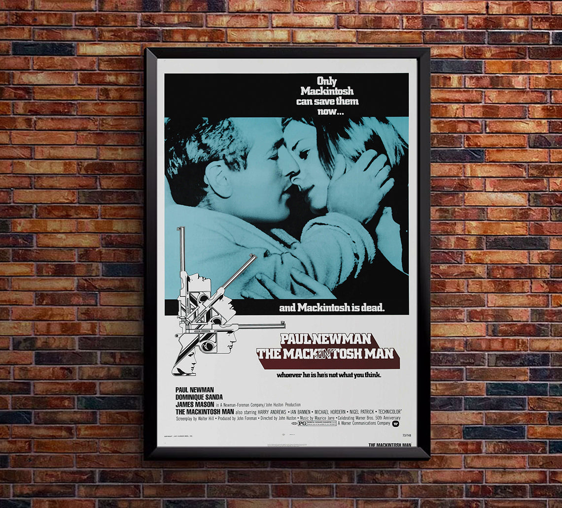 The MacKintosh Man 1973 - Paul Newman - US - Classic Movie Poster