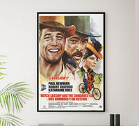 Butch Cassidy and the Sundance Kid 1969 - Paul Newman - Spain - Classic Movie Poster