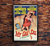 My Gal Sal 1942 - Rita Hayworth - US - Classic Movie Poster