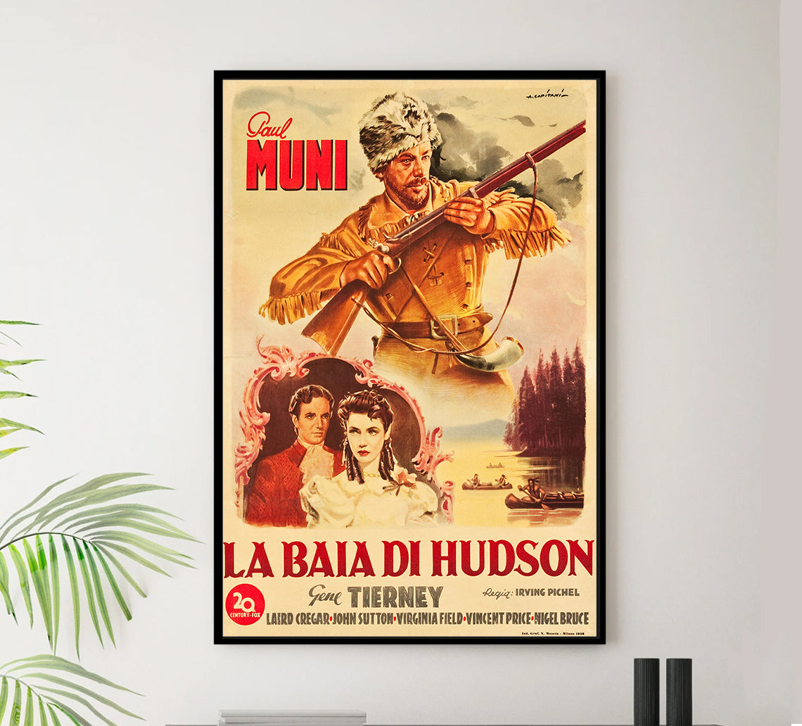 Hudson's Bay 1940 - Italy - v1 - Classic Movie Poster