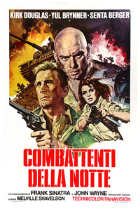 Cast a Giant Shadow 1966 - Italy - v2 - Classsic Movie Poster