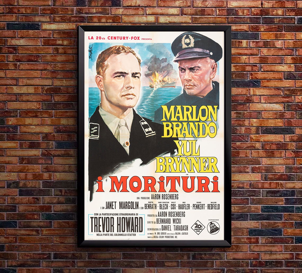 Morituri 1965 - Italy - v1 - Classsic Movie Poster