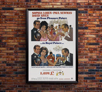 Lady L 1965 - Paul Newman - US - Classic Movie Poster