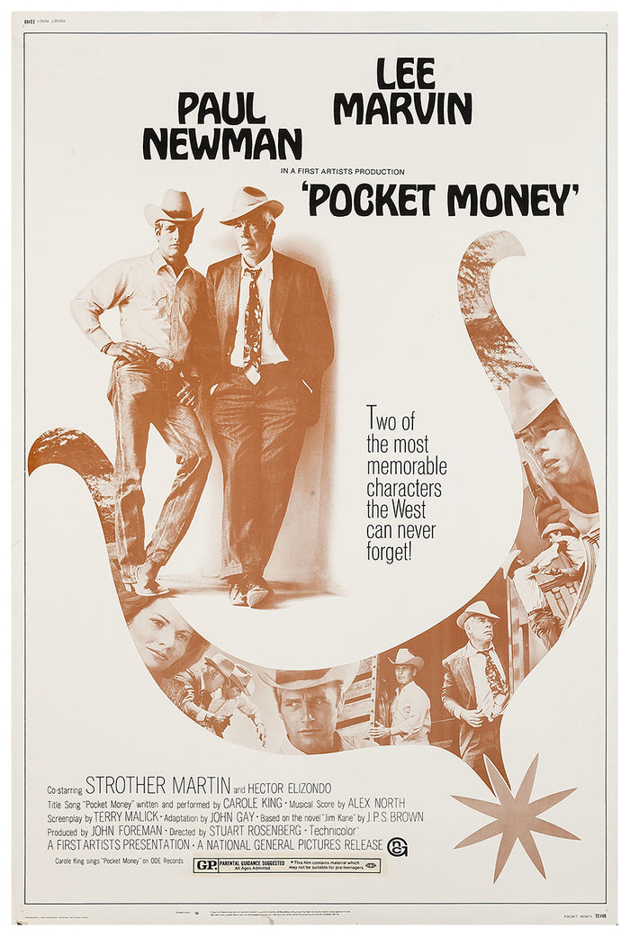 Pocket Money 1972 - Paul Newman - US (2) - Classic Movie Poster