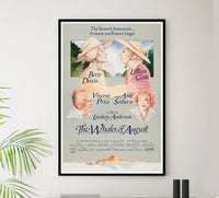The Whales of August 1987 - US - v1 - Classic Movie Poster