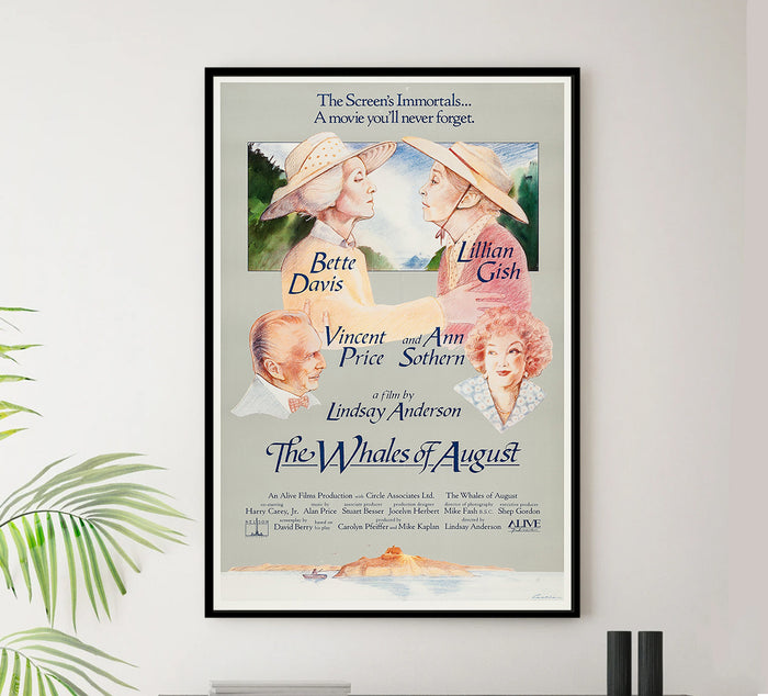 The Whales of August 1987 - US - v1 - Classic Movie Poster