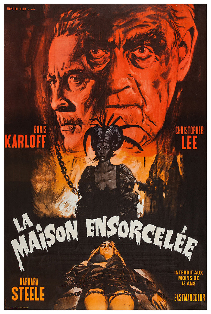 Curse of the Crimson Altar 1968 - France - v1 - Classic Movie Poster