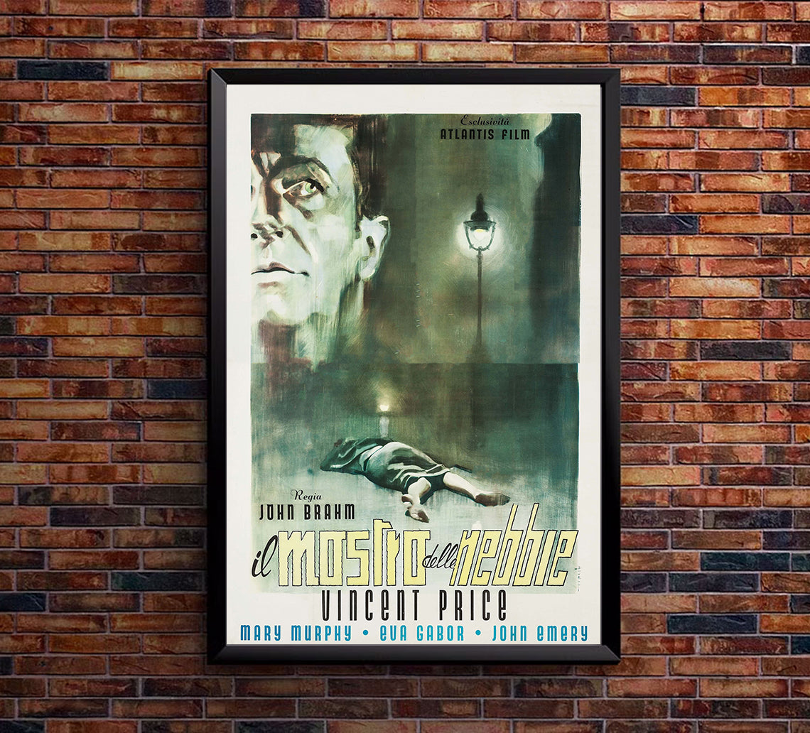 The Mad Magician 1954 - Italy - v2 - Classic Movie Poster