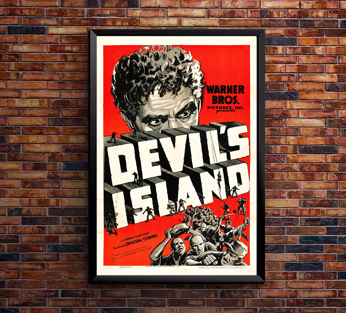 Devil's Island 1939 - US - v1 - Classic Movie Poster