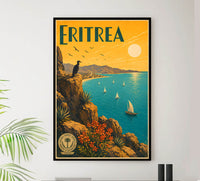 Eritrea - Tourism - v1 - Vintage Travel Poster