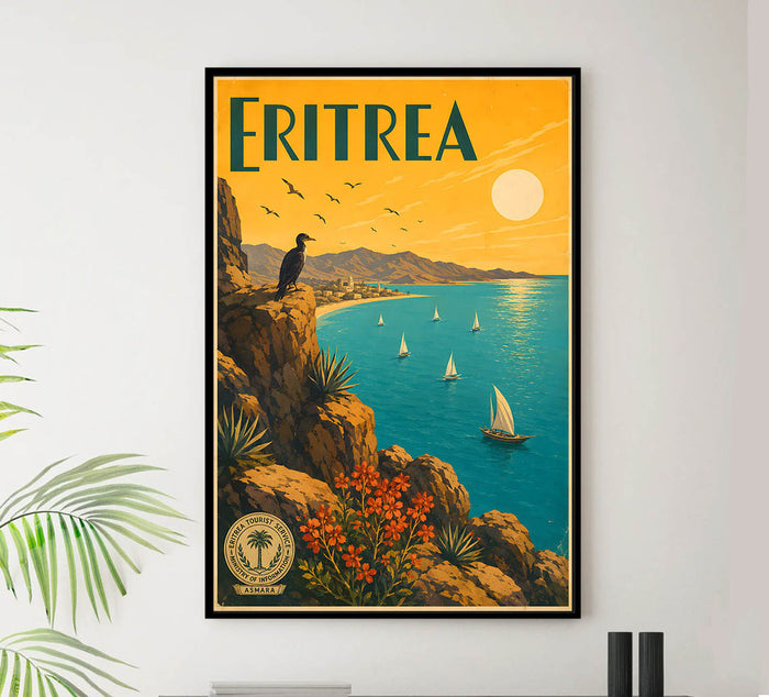 Eritrea - Tourism - v1 - Vintage Travel Poster