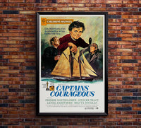 Captains Courageous 1937 - US - v6 - Classic Movie Poster