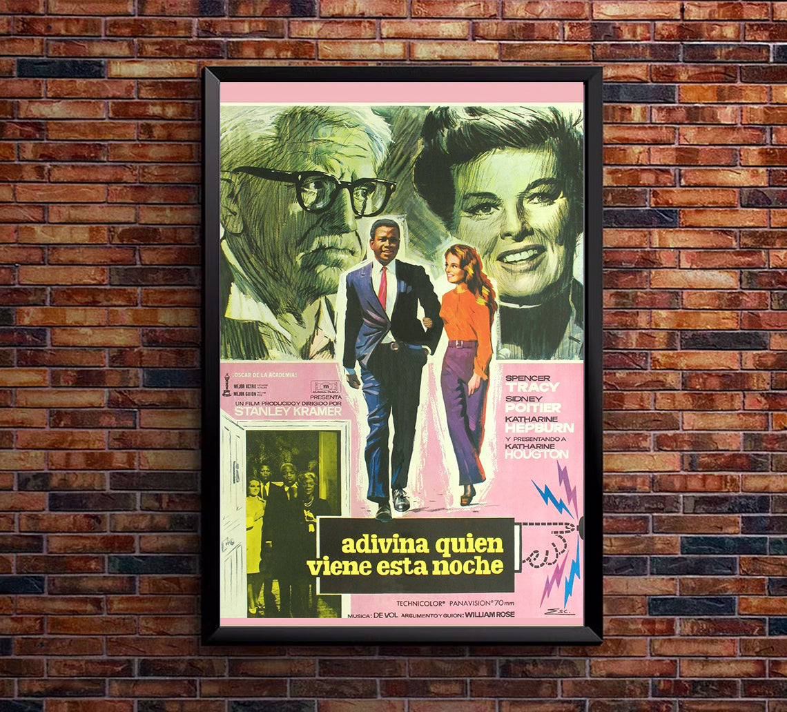 Guess Who's Coming to Dinner 1967 - Spain - v1 - Classic Movie Poster