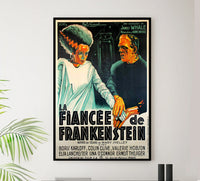 Bride of Frankenstein 1935 - France - v2 - Classic Movie Poster