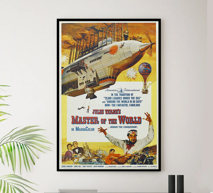 Master of the World 1961 - US - v1 - Classic Movie Poster