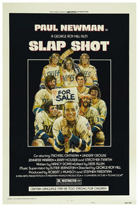 Slap Shot 1977 - Paul Newman - US - Classic Movie Poster