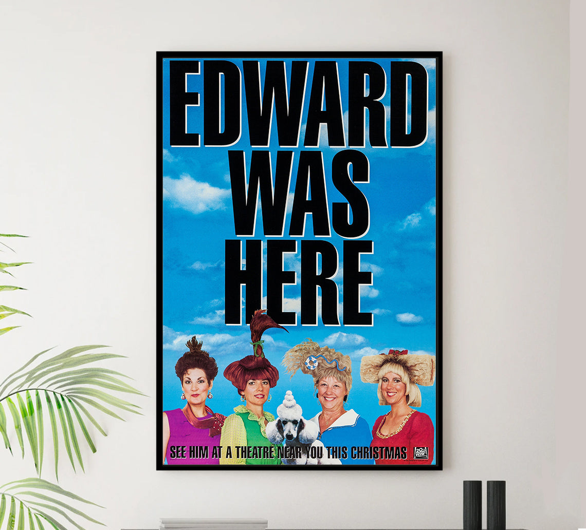 Edward Scissorhands 1990 - US - v4 - Classic Movie Poster