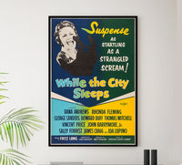 While the City Sleeps 1956 - US - v4 - Classic Movie Poster