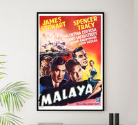 Malaya 1949 - Belgium - v1 - Classic Movie Poster
