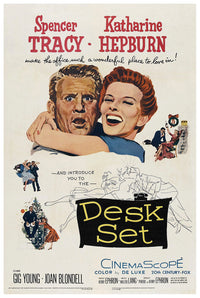 Desk Set 1957 - US - v1 - Classic Movie Poster