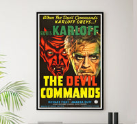 The Devil Commands 1941 - US - v1 - Classic Movie Poster
