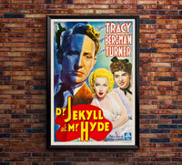 Dr. Jekyll and Mr. Hyde 1941 - Belgium - v1 - Classic Movie Poster