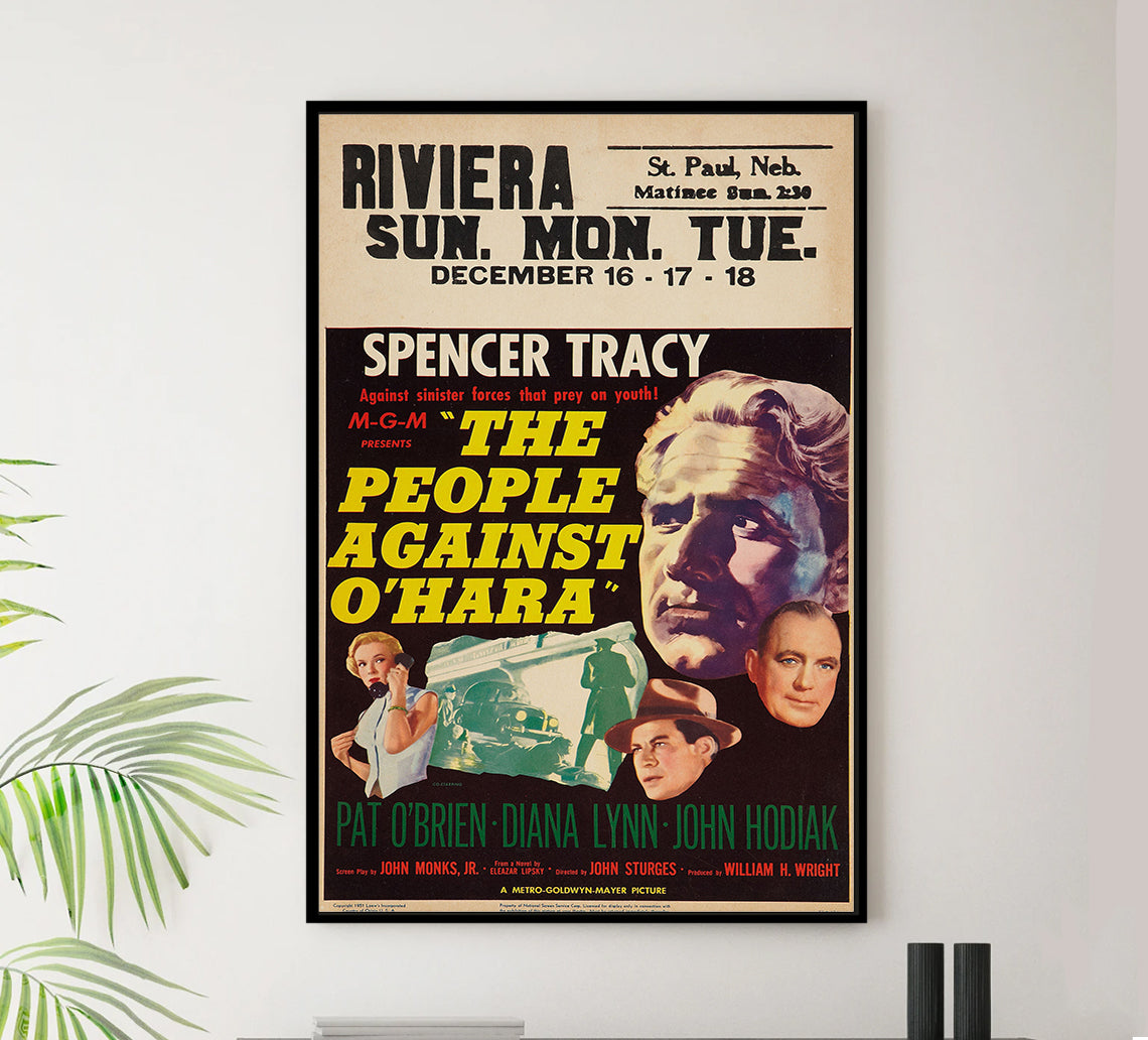 The People Against O'Hara 1951 - US - v2 - Classic Movie Poster