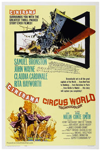 Circus World 1964 - Rita Hayworth - US - Classic Movie Poster