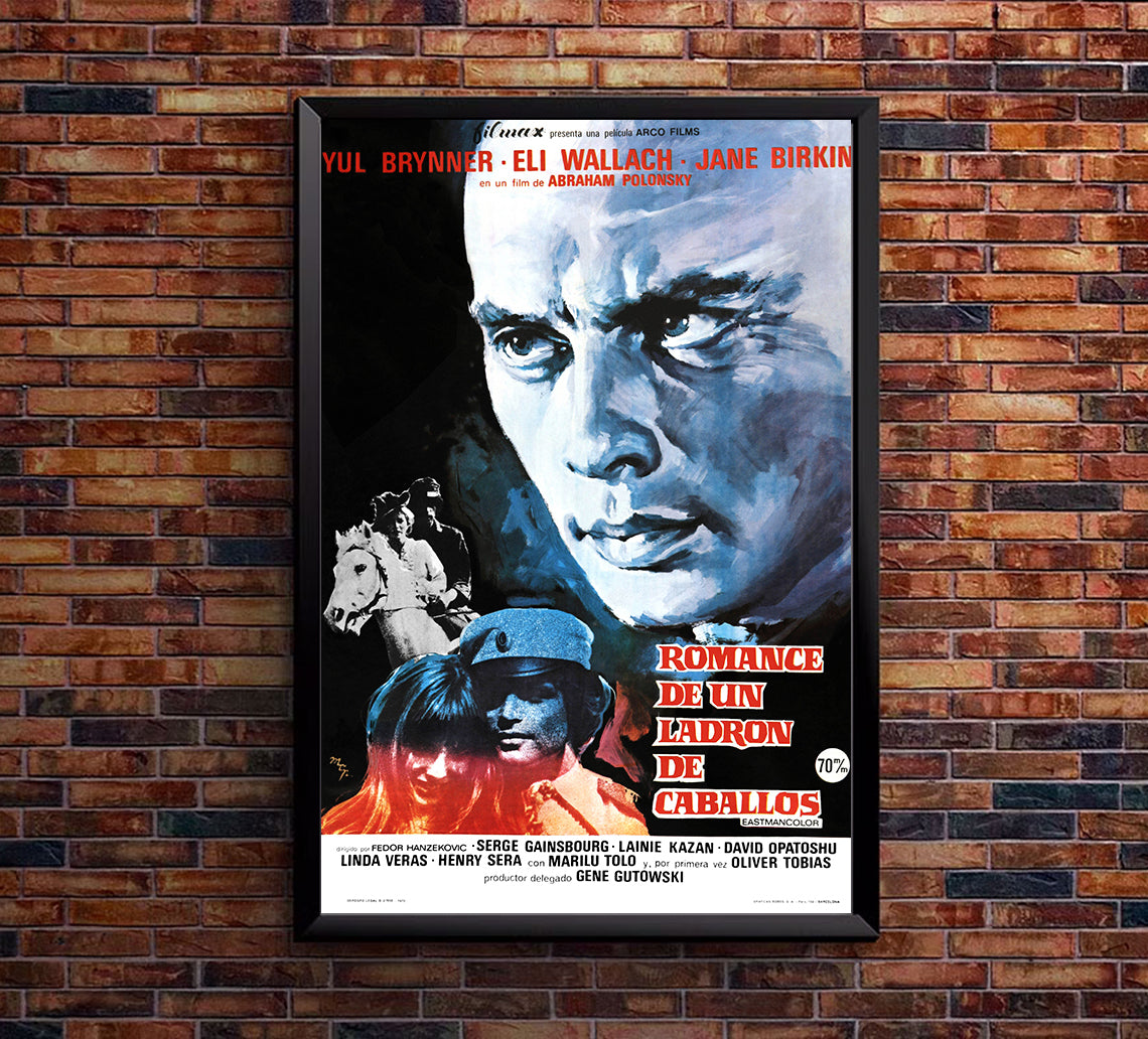 Romance of a Horsethief 1971 - Spain - v1 - Classsic Movie Poster