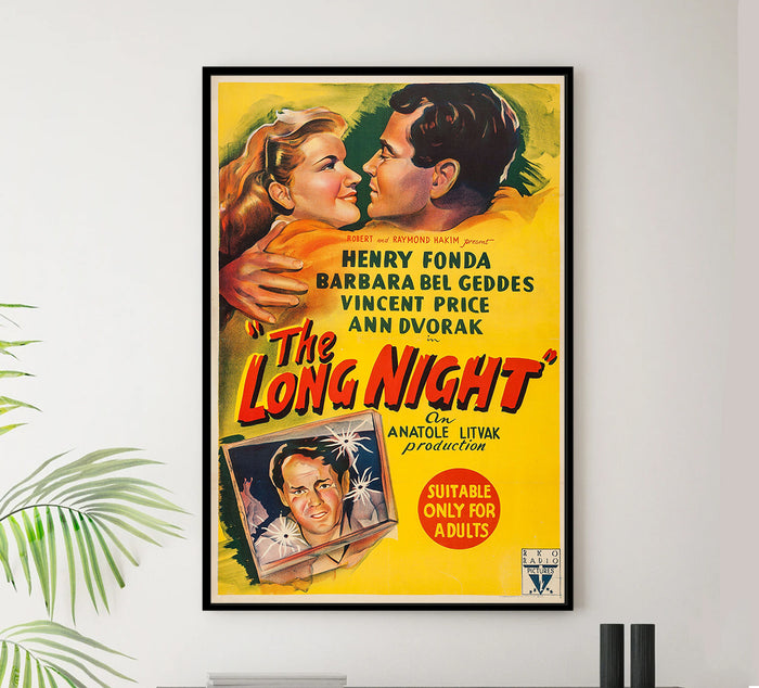 The Long Night 1947 - Australia - v1 - Classic Movie Poster