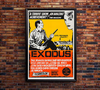 Exodus 1960 - Paul Newman - Australia - Classic Movie Poster