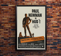 Hud 1963 - Paul Newman - US - Classic Movie Poster