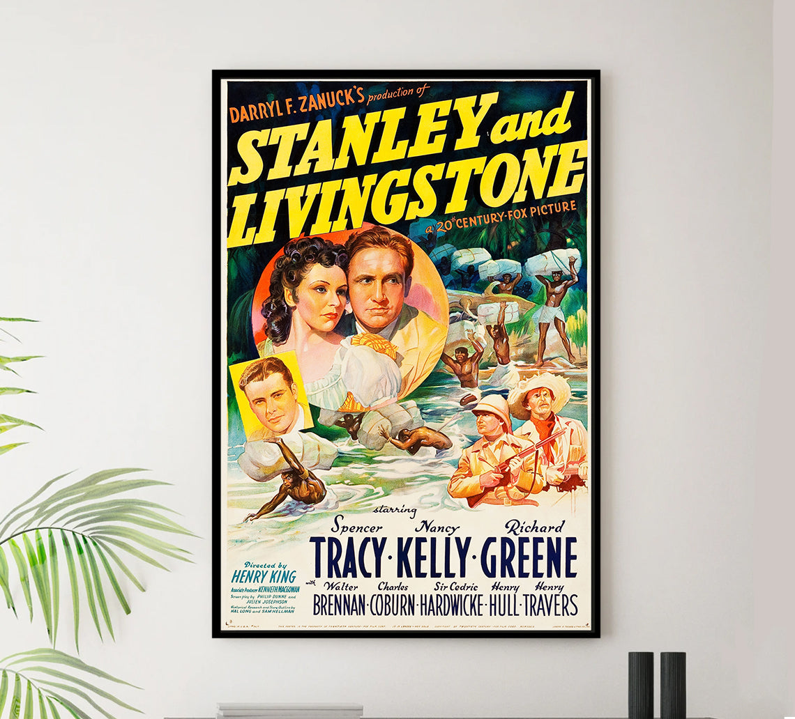 Stanley and Livingstone 1939 - US - v2 - Classic Movie Poster