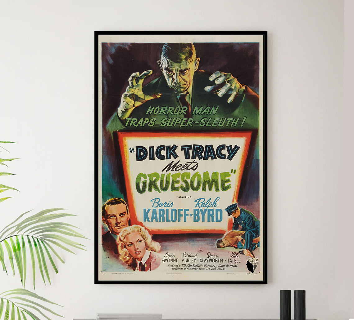 Dick Tracy Meets Gruesome 1947 - US - v1 - Classic Movie Poster