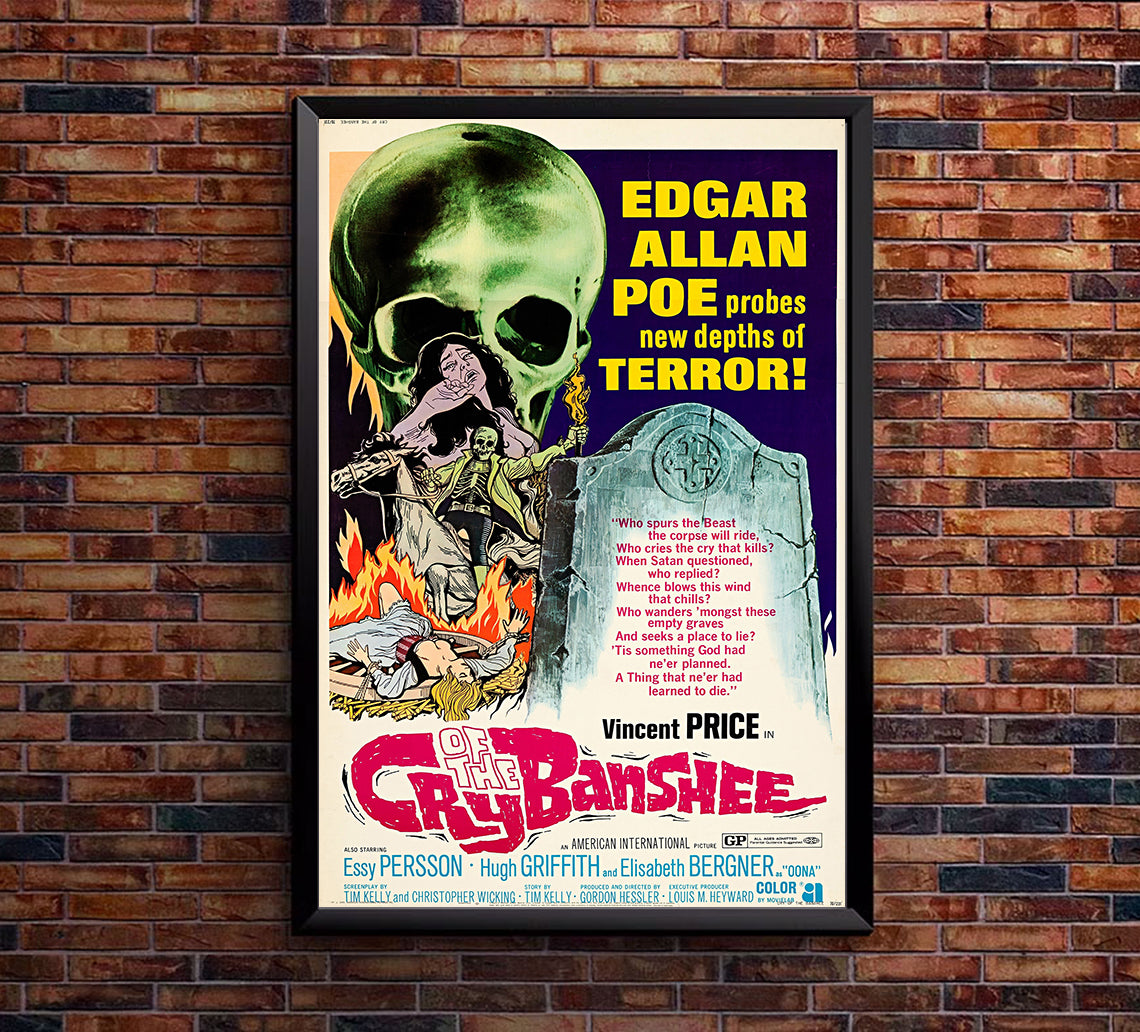 Cry of the Banshee 1970 - US - v3 - Classic Movie Poster