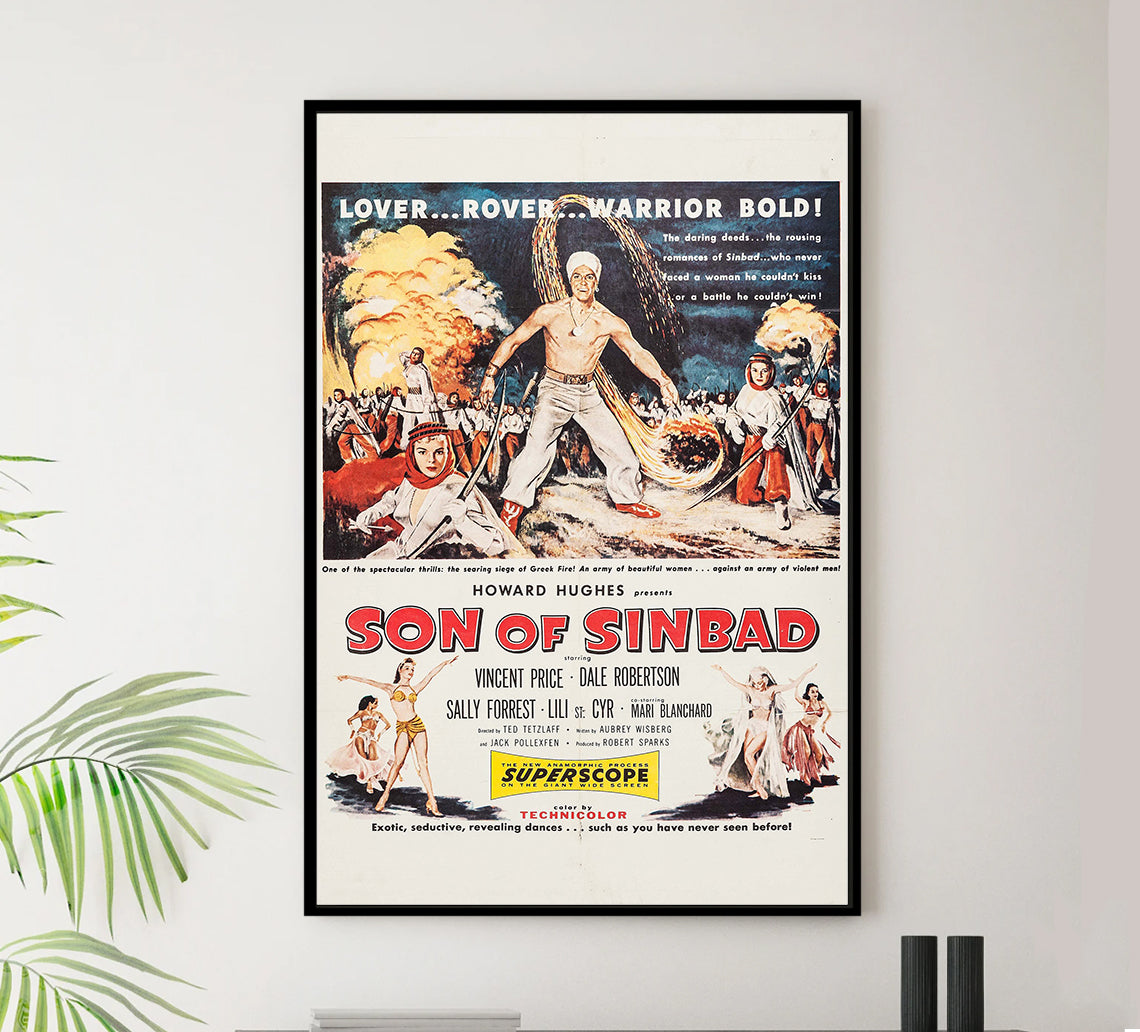Son of Sinbad 1955 - US - v5 - Classic Movie Poster