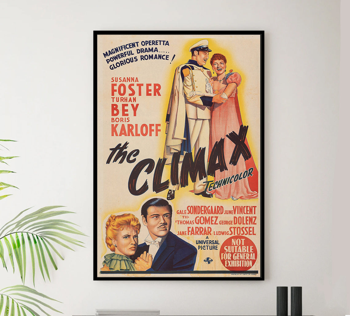 The Climax 1944 - Australia - v1 - Classic Movie Poster