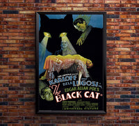 The Black Cat 1934 - US - v1 - Classic Movie Poster