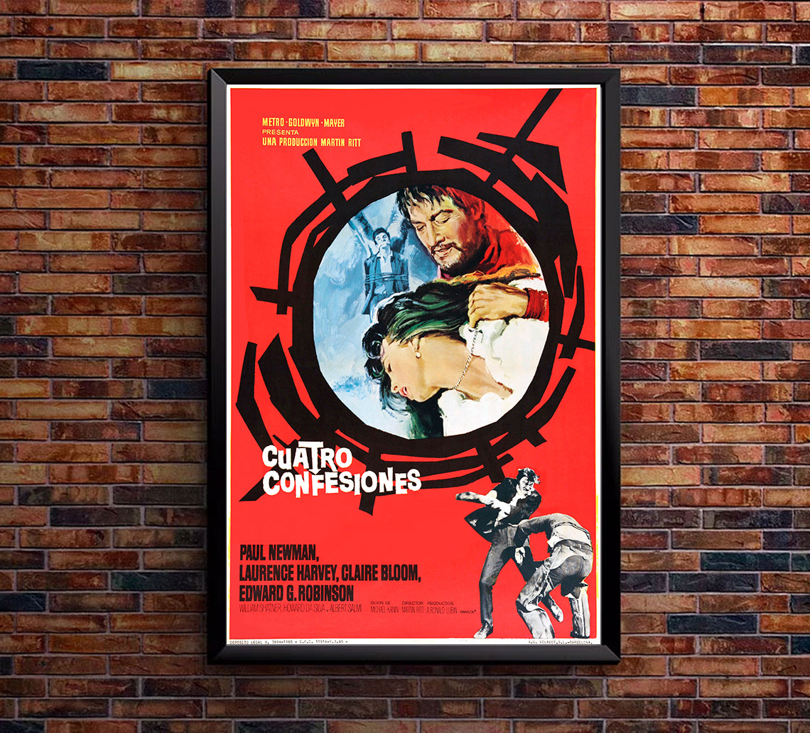 The Outrage 1964 - Paul Newman - Spain (3) - Classic Movie Poster