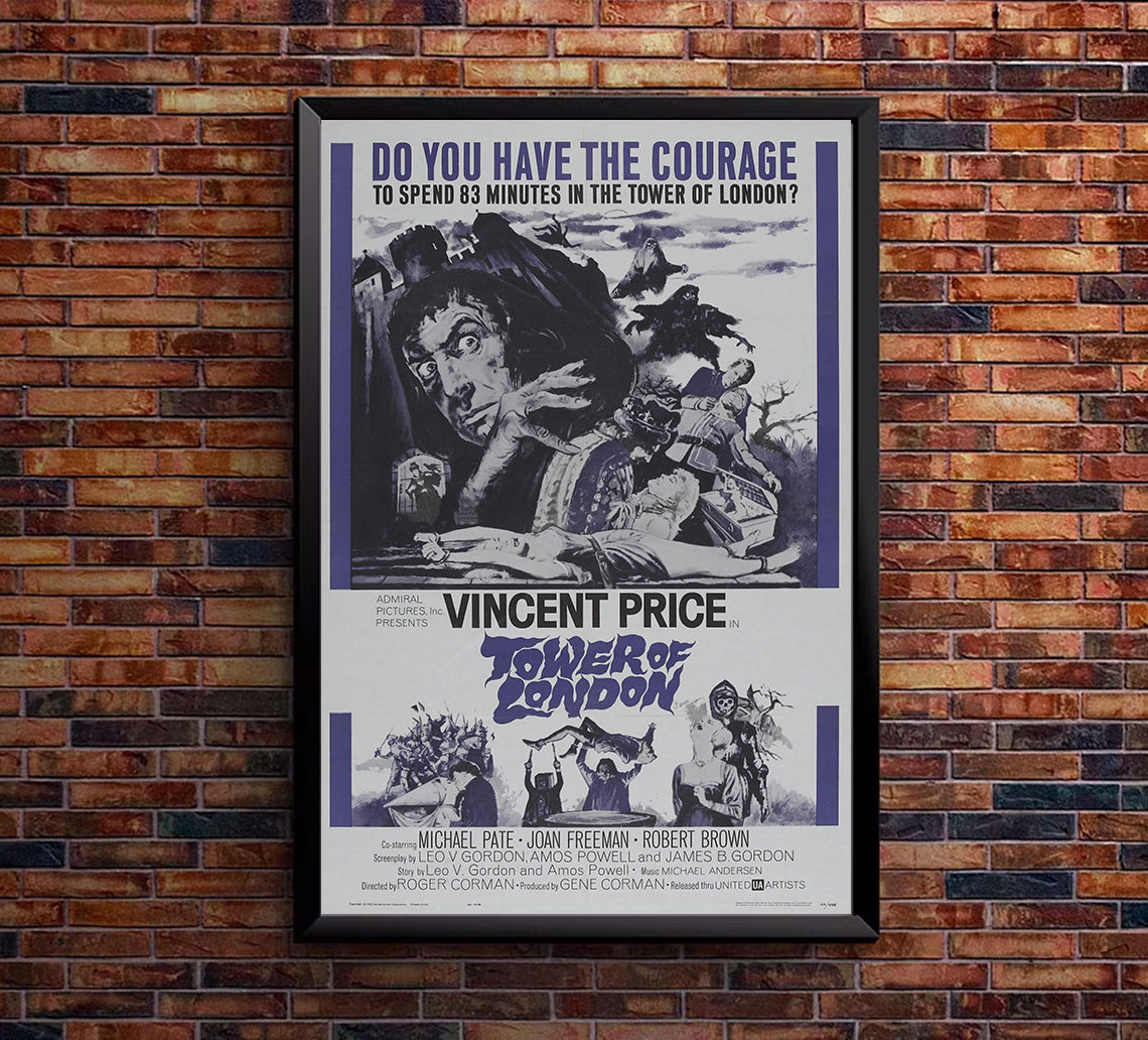 Tower of London 1962 - US - v1 - Classic Movie Poster