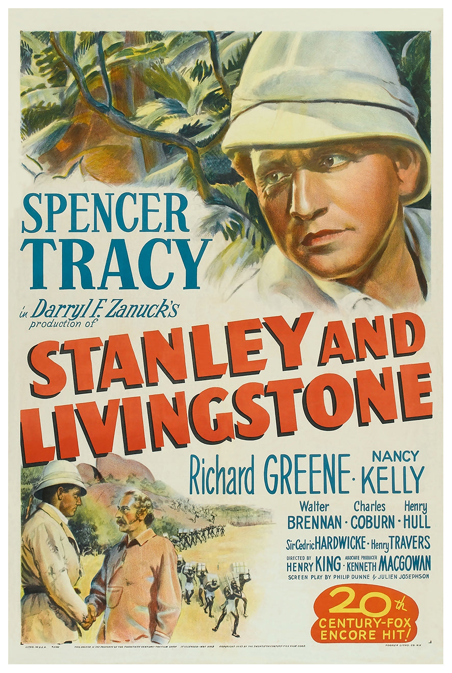 Stanley and Livingstone 1939 - US - v4 - Classic Movie Poster