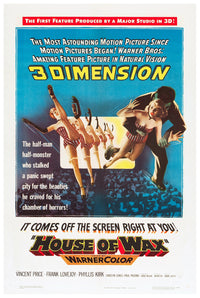 House of Wax 1953 - US - v5 - Classic Movie Poster