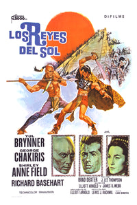 Kings of the Sun 1963 - Spain - v2 - Classsic Movie Poster